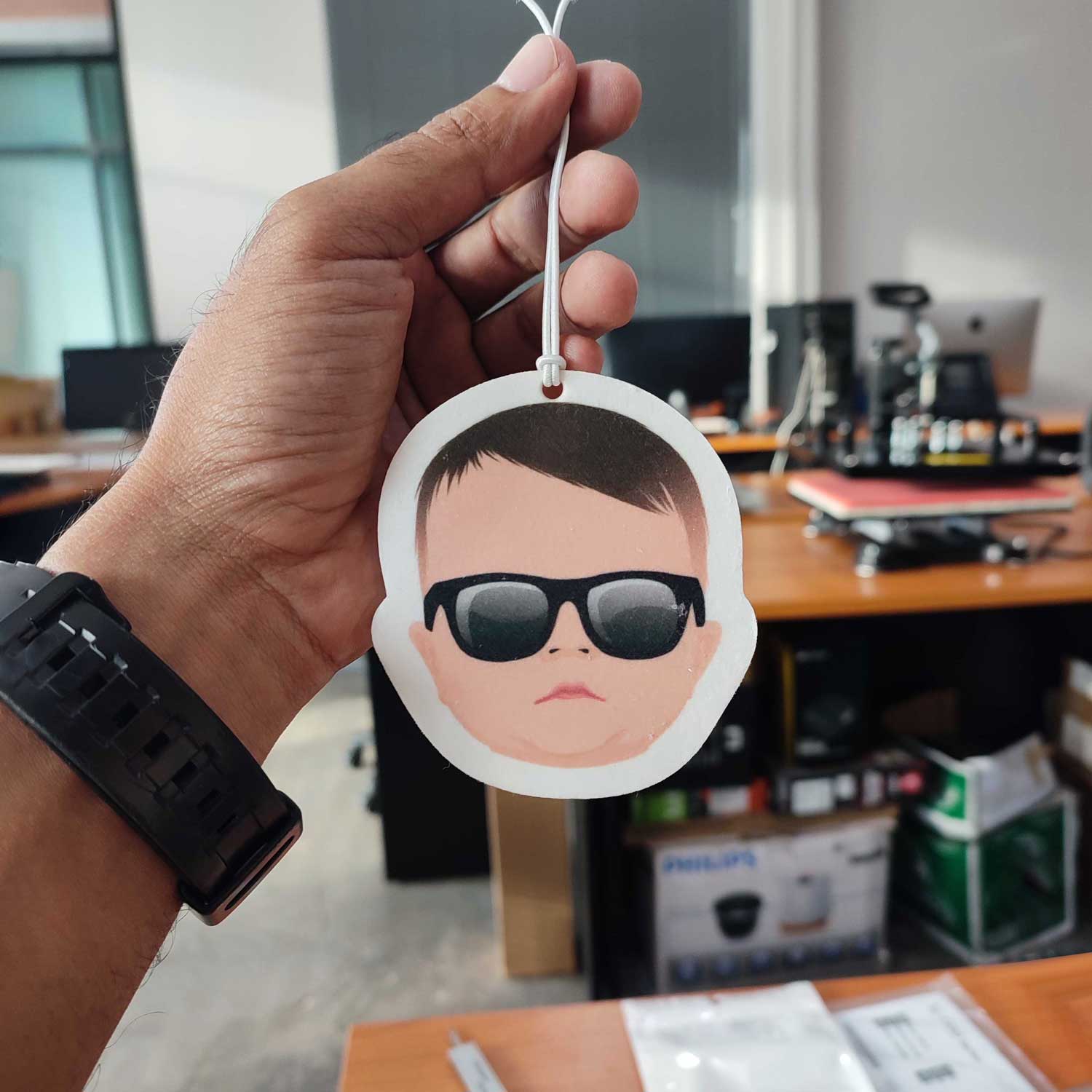 Addon: Hand Drawn Air fresheners (Email Us Photo)