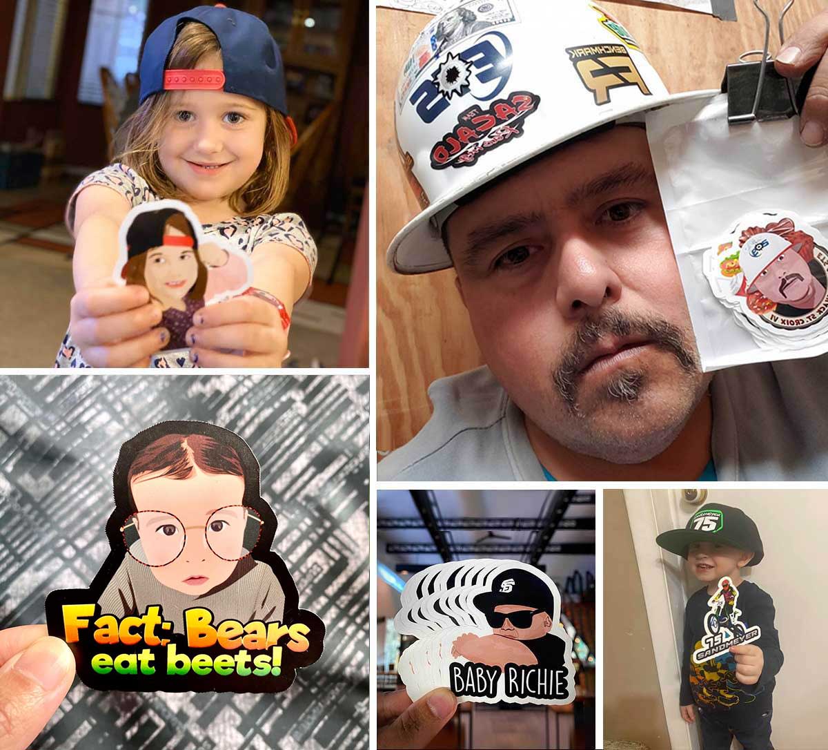 Addon: Hand Drawn Stickers (Email Us Photo)