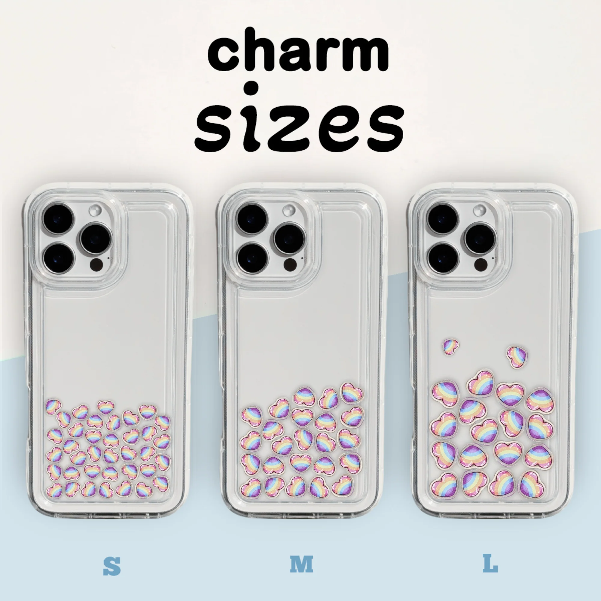 Addon: Rainbow Heart Charms - Image 3