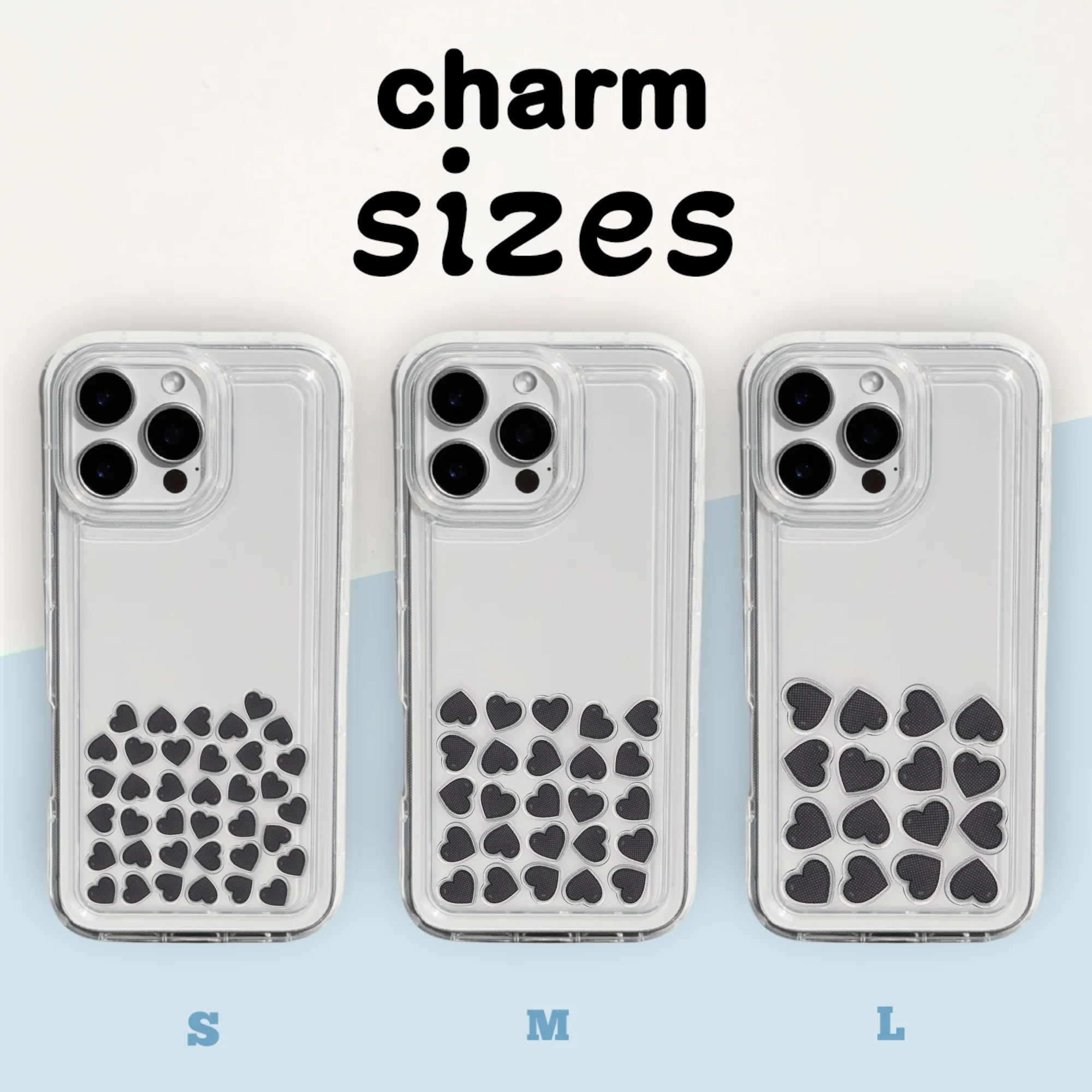 Black Heart Charms - Image 2