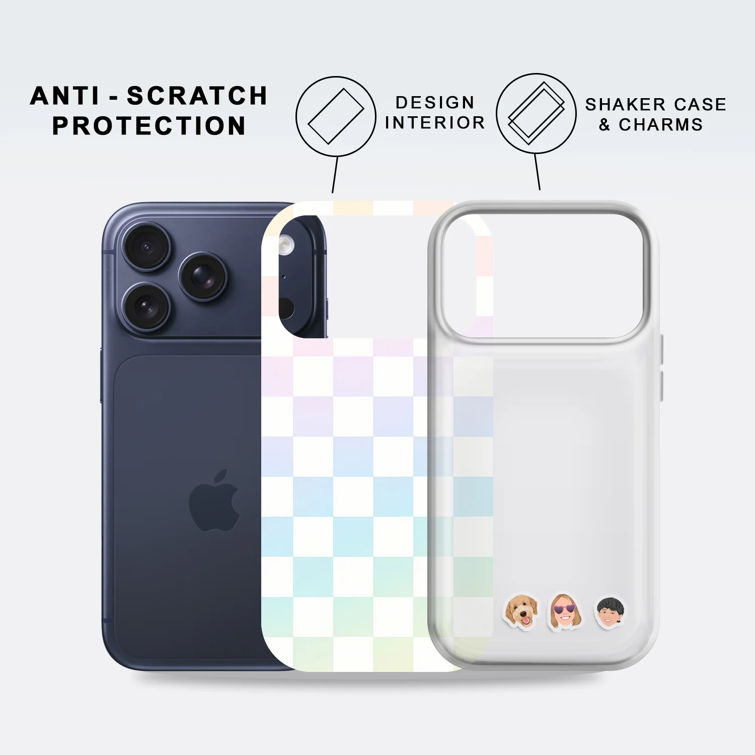 Cotton Candy Grid | Case Layer