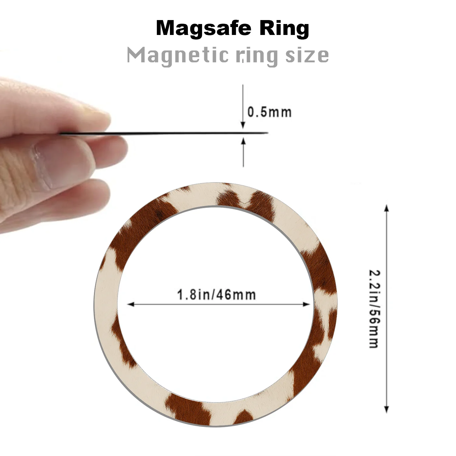 Desert Cowhide | Magnetic Ring - Image 4
