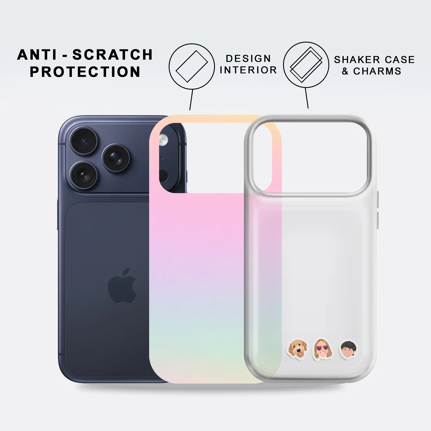 Faded Rainbows | Case Layer