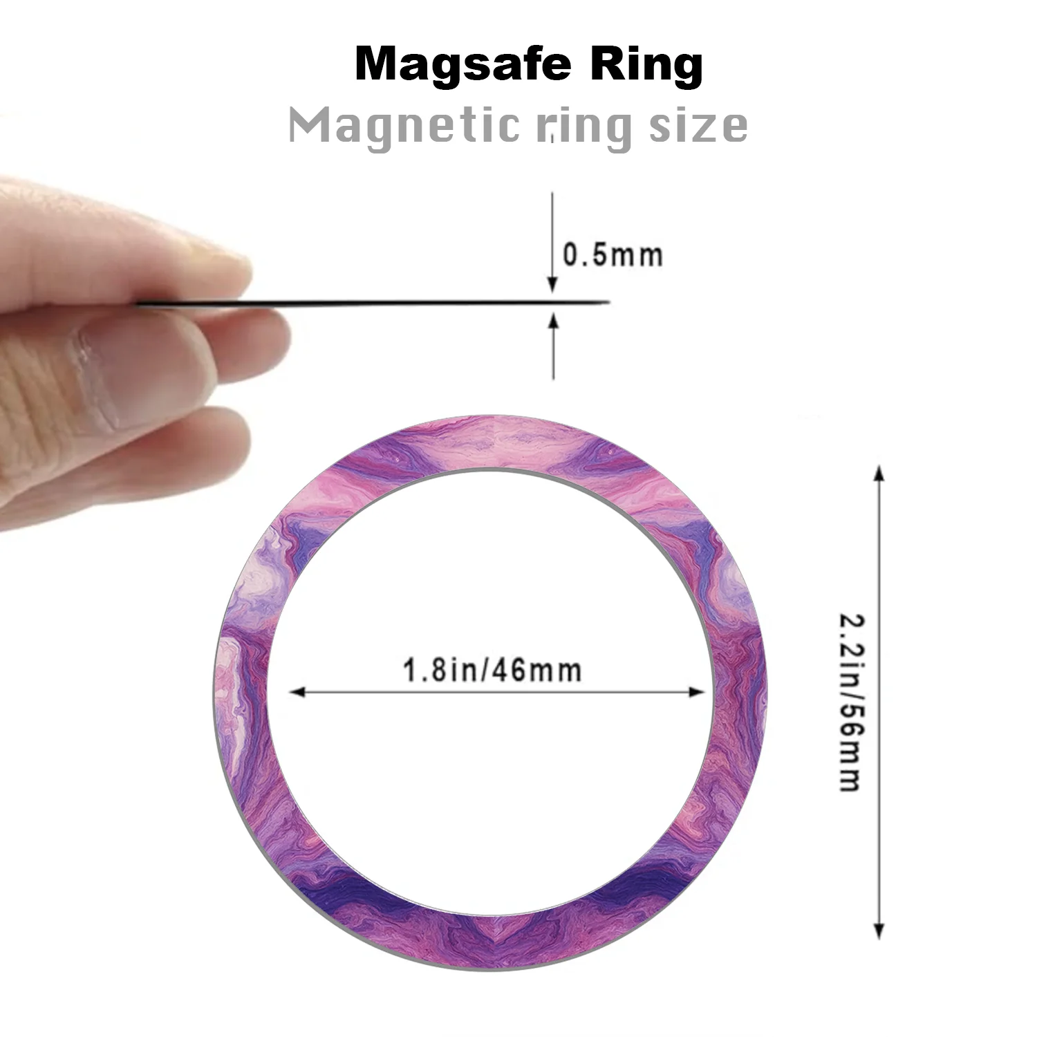 Orchid Aura | Magnetic Ring - Image 4
