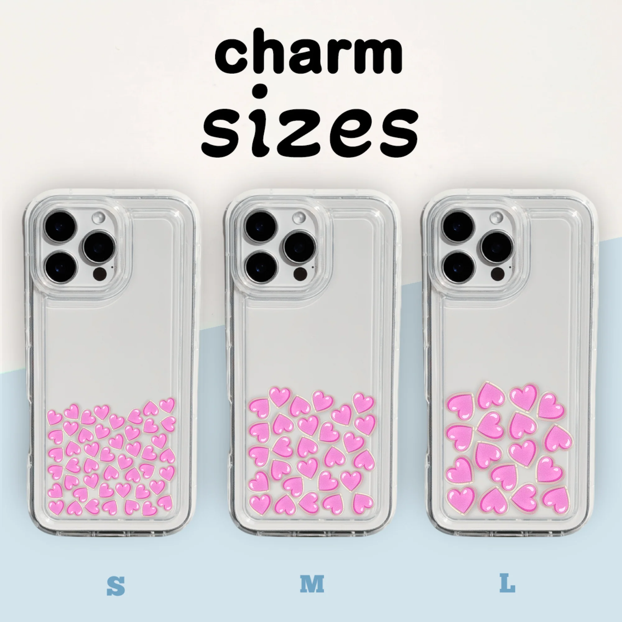 Pink Heart Charms - Image 2