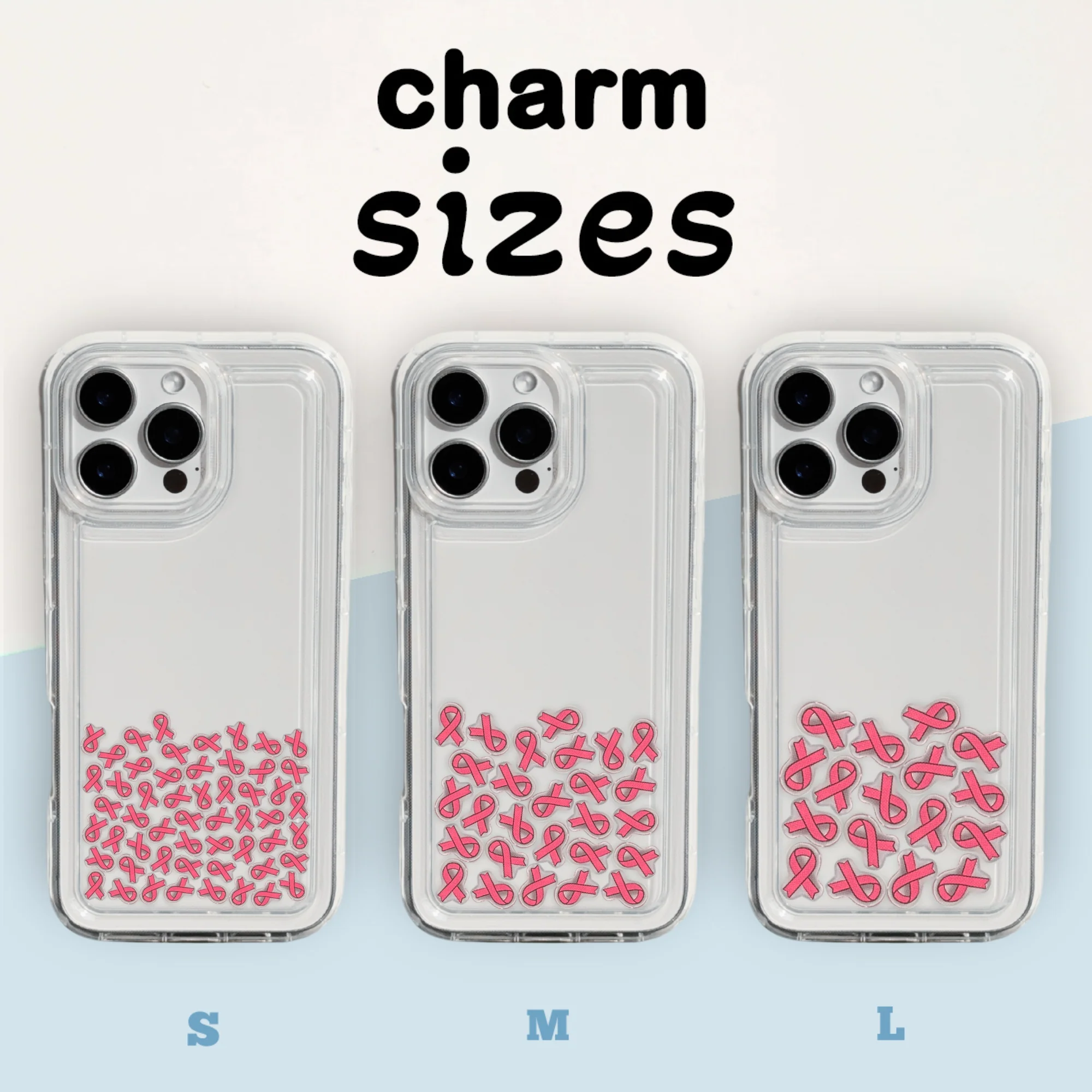 Pink Ribbon Charms - Image 2