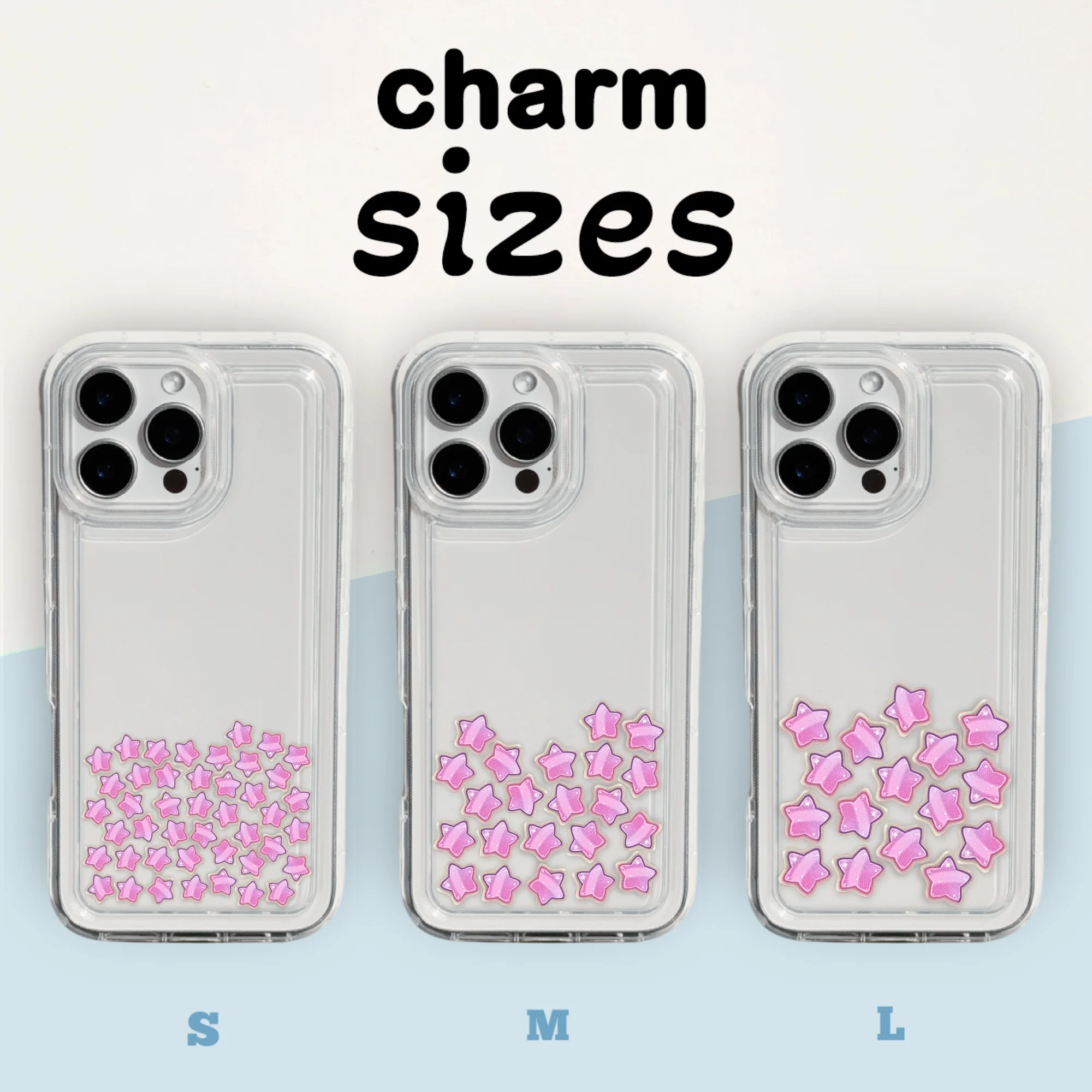 Pink Star Charms - Image 2