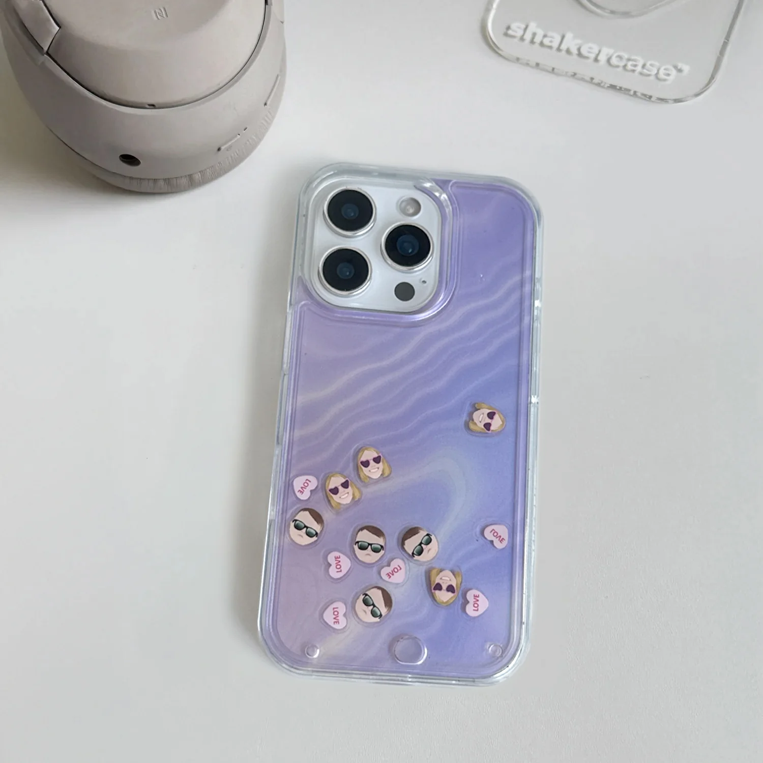 Shaker Case™ 💧 with Amethyst Drift Case Design - Image 3