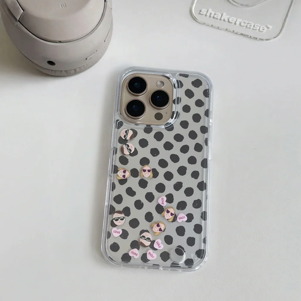 Shaker Case™ 💧 with Dotted Darling Case Design - Image 3