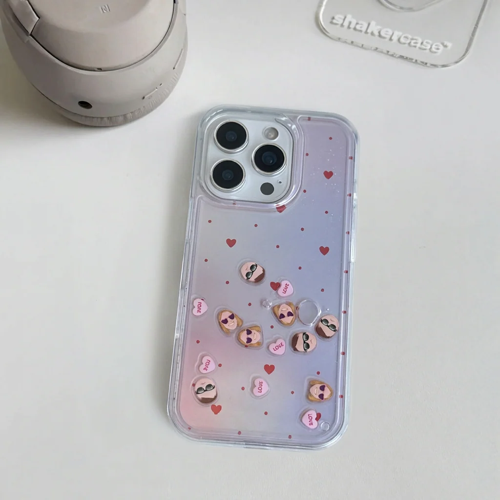 Shaker Case™ 💧 with Polka Love Case Design - Image 3