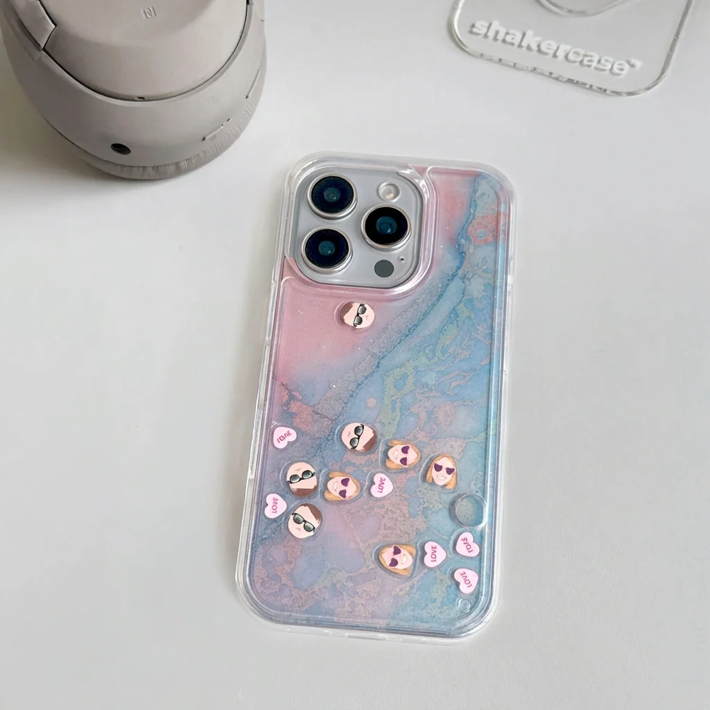 Shaker Case™ 💧 with Rose Lagoon Case Design - Image 3