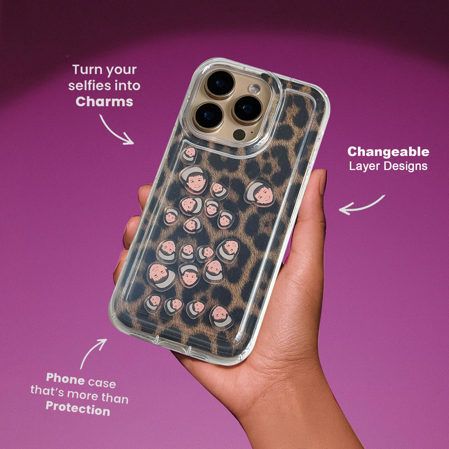 Shaker Case™ with Chic Cheetah Case Design - Image 9