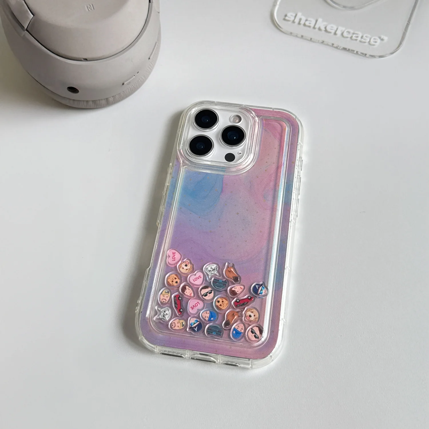Shaker Case™ with Cotton Candy Galaxy Case Design - Image 3