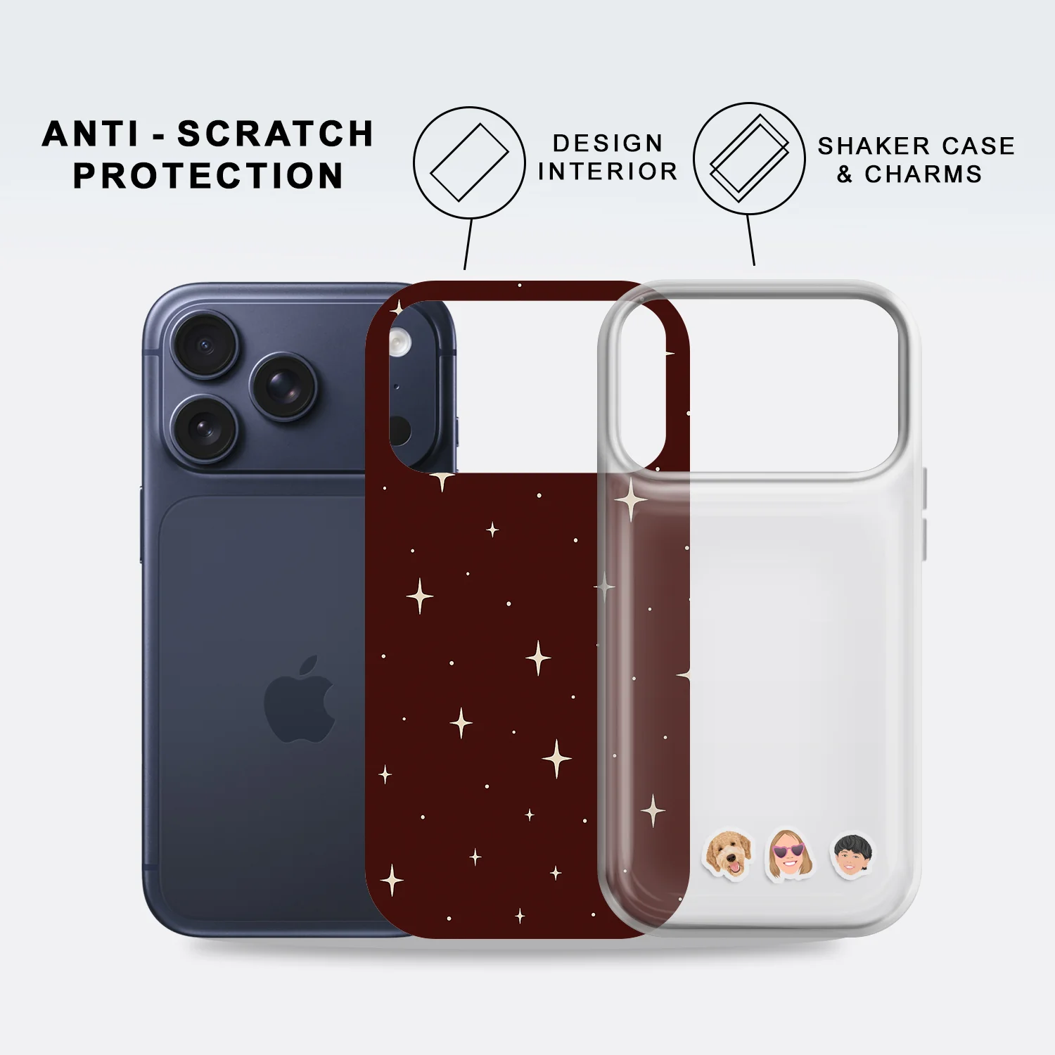 Shaker Case™ with Crimson Cosmos Case Design - Image 2