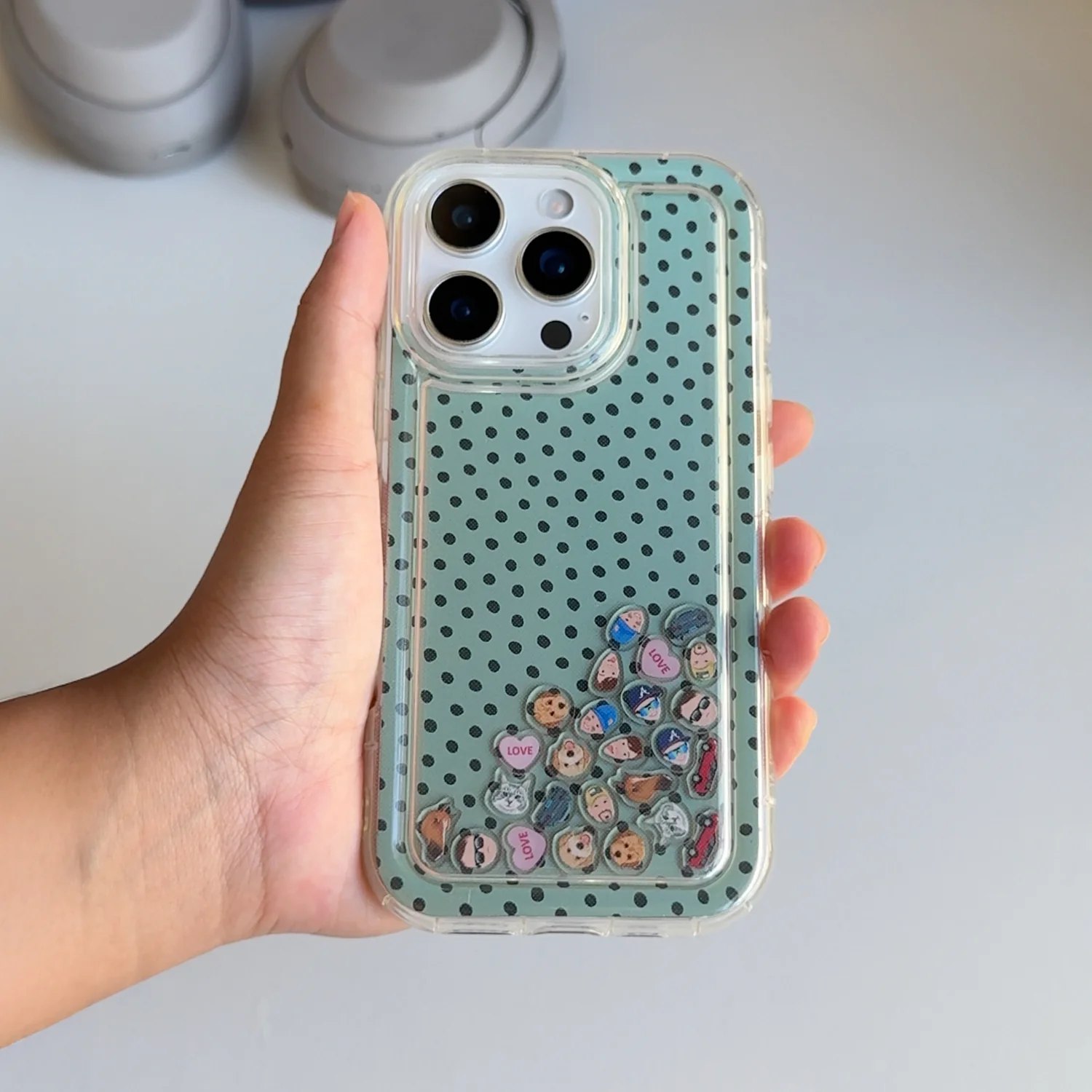 Shaker Case™ with Dotted Jungle Case Design - Image 4