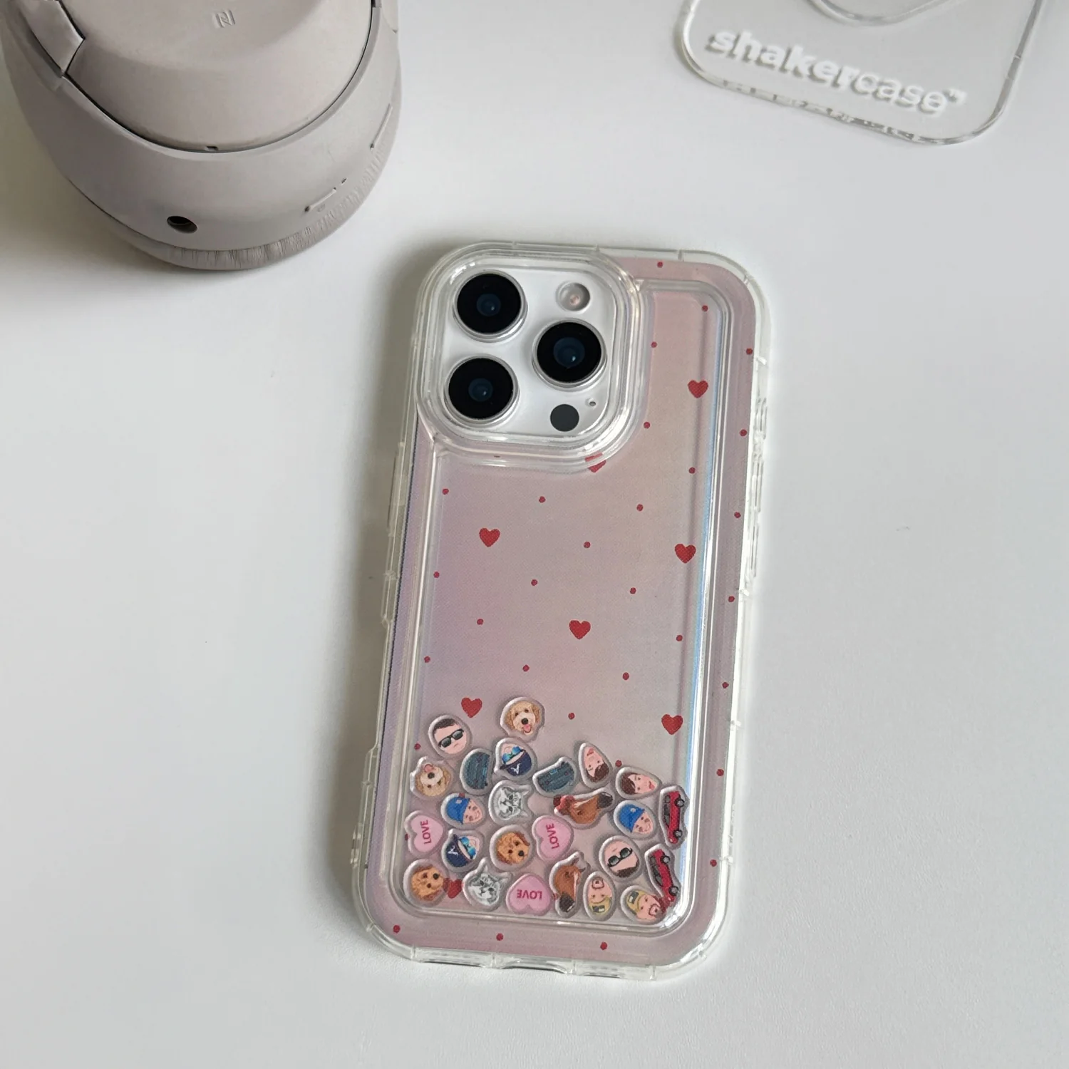 Shaker Case™ with Polka Love Case Design - Image 3
