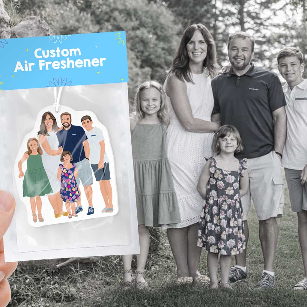 Turn Photos into Hand Drawn Air Fresheners - Image 17