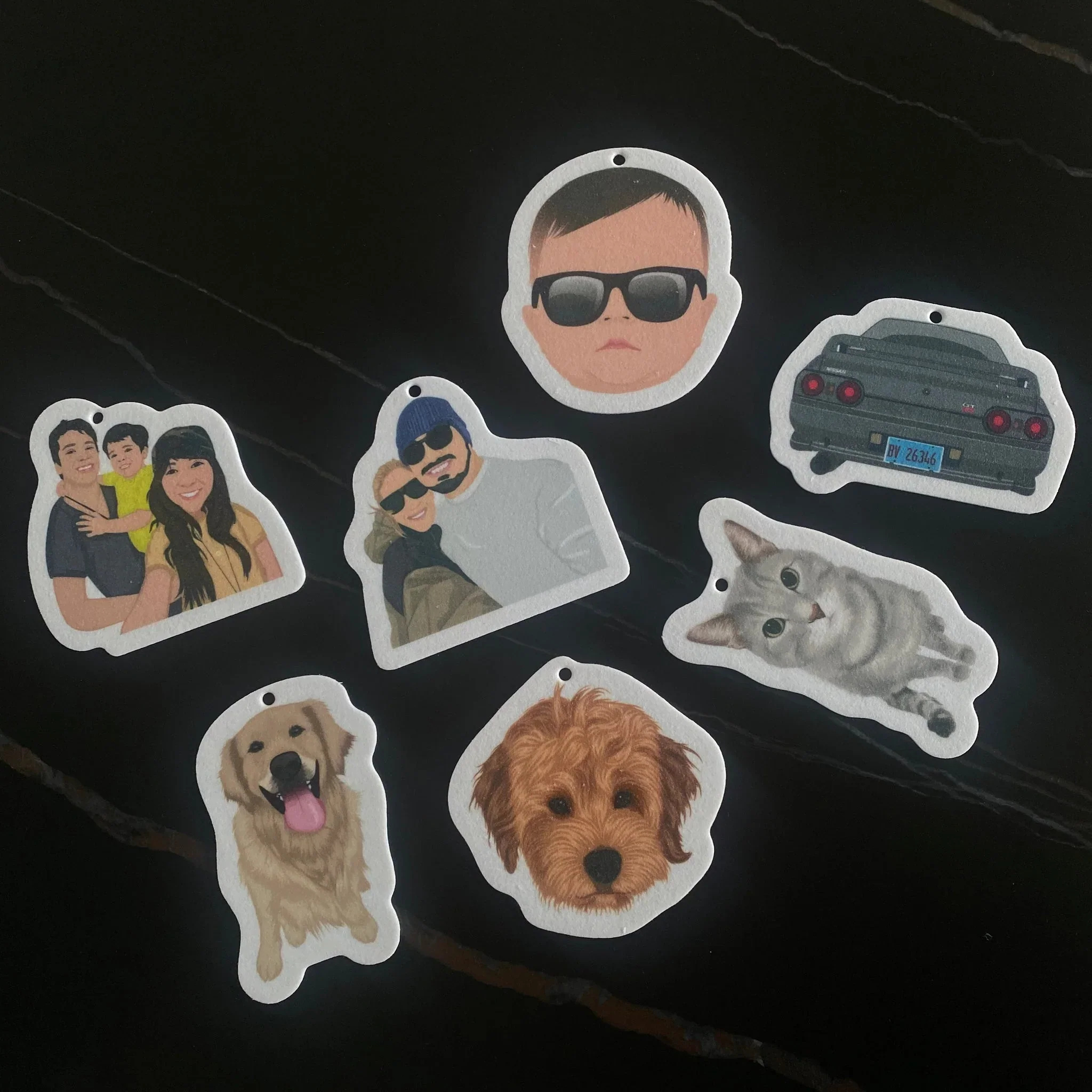 Turn Photos into Hand Drawn Air Fresheners - Image 23