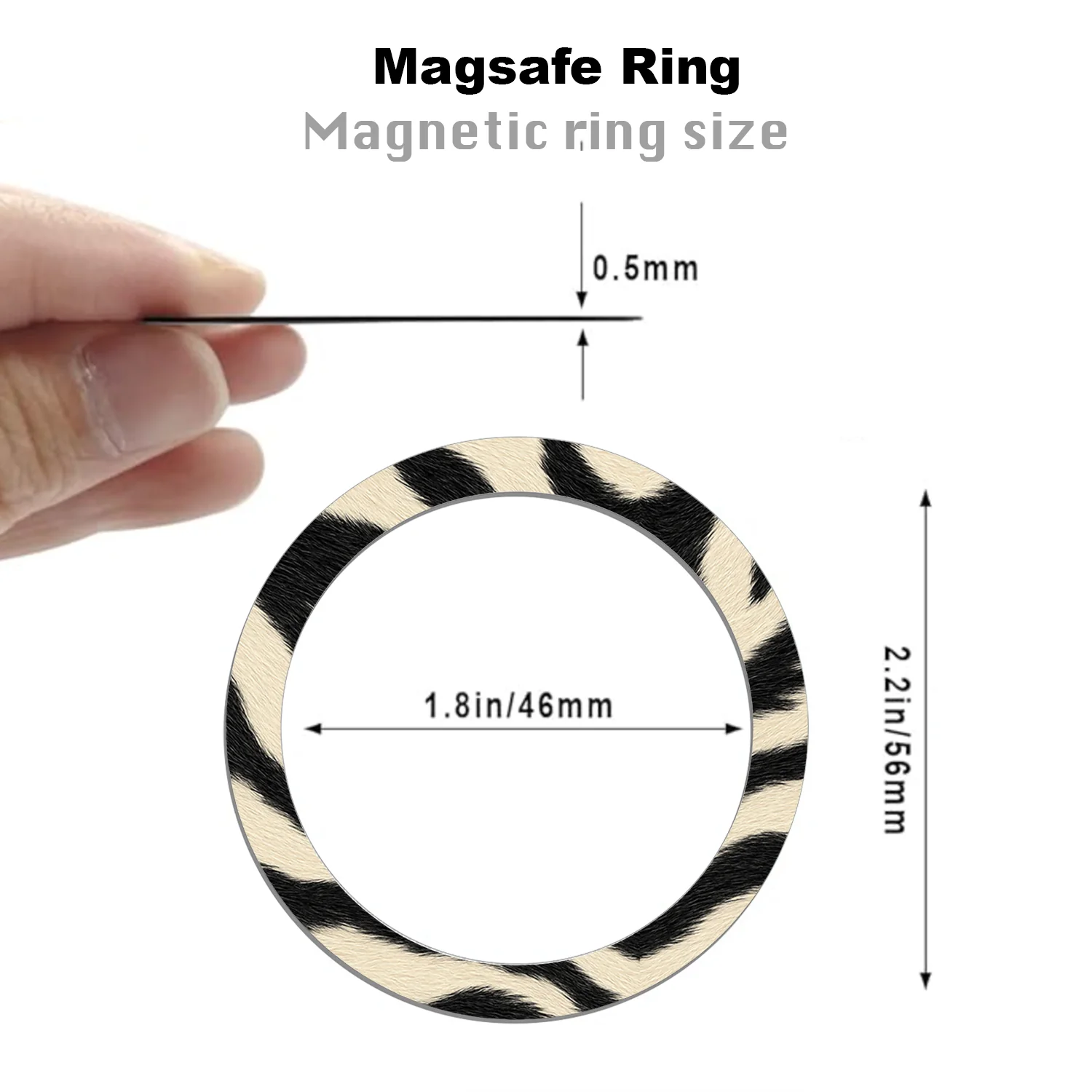 Zebra Dreams | Magnetic Ring - Image 4